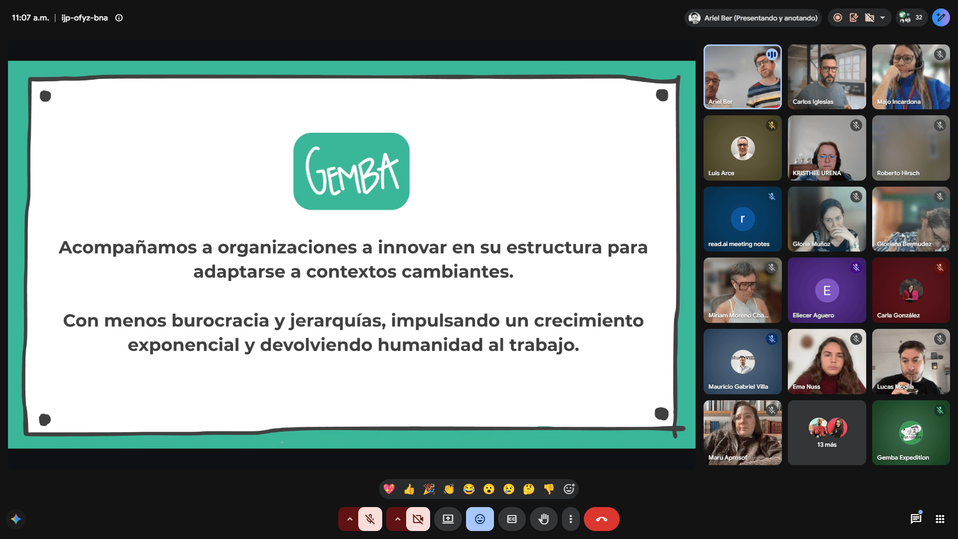 Webinar Gemba Expedition sobre IA, estructura organizacional y autonomía - imagen 1