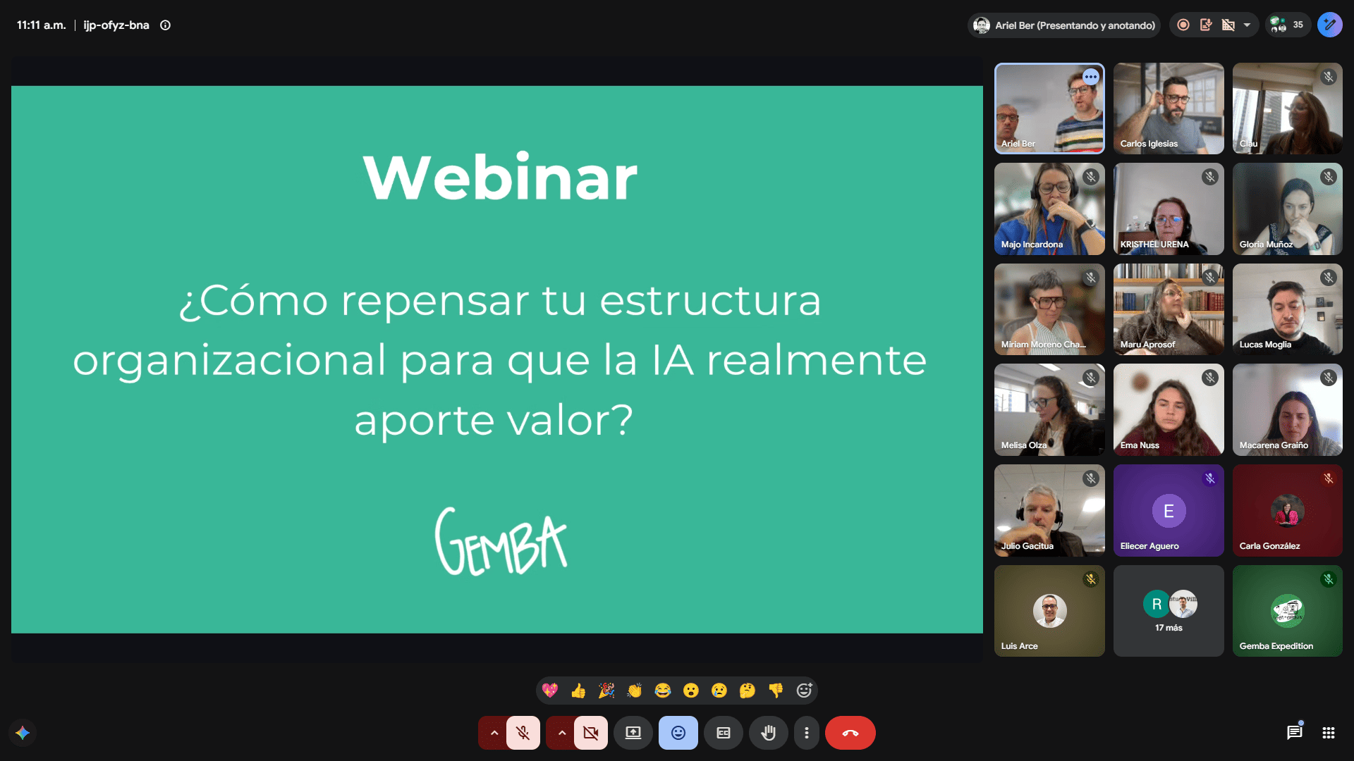 Webinar Gemba Expedition sobre IA, estructura organizacional y autonomía - imagen 2
