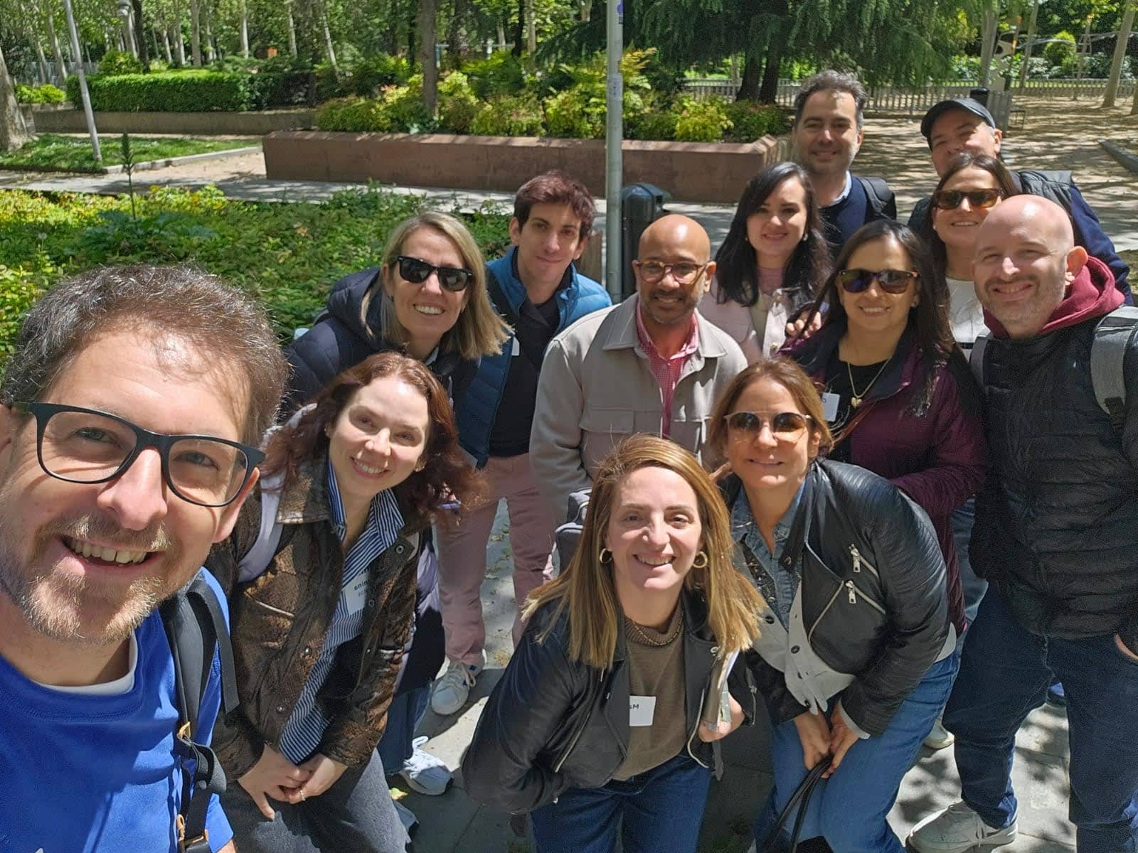Participantes de Gemba durante una experiencia internacional